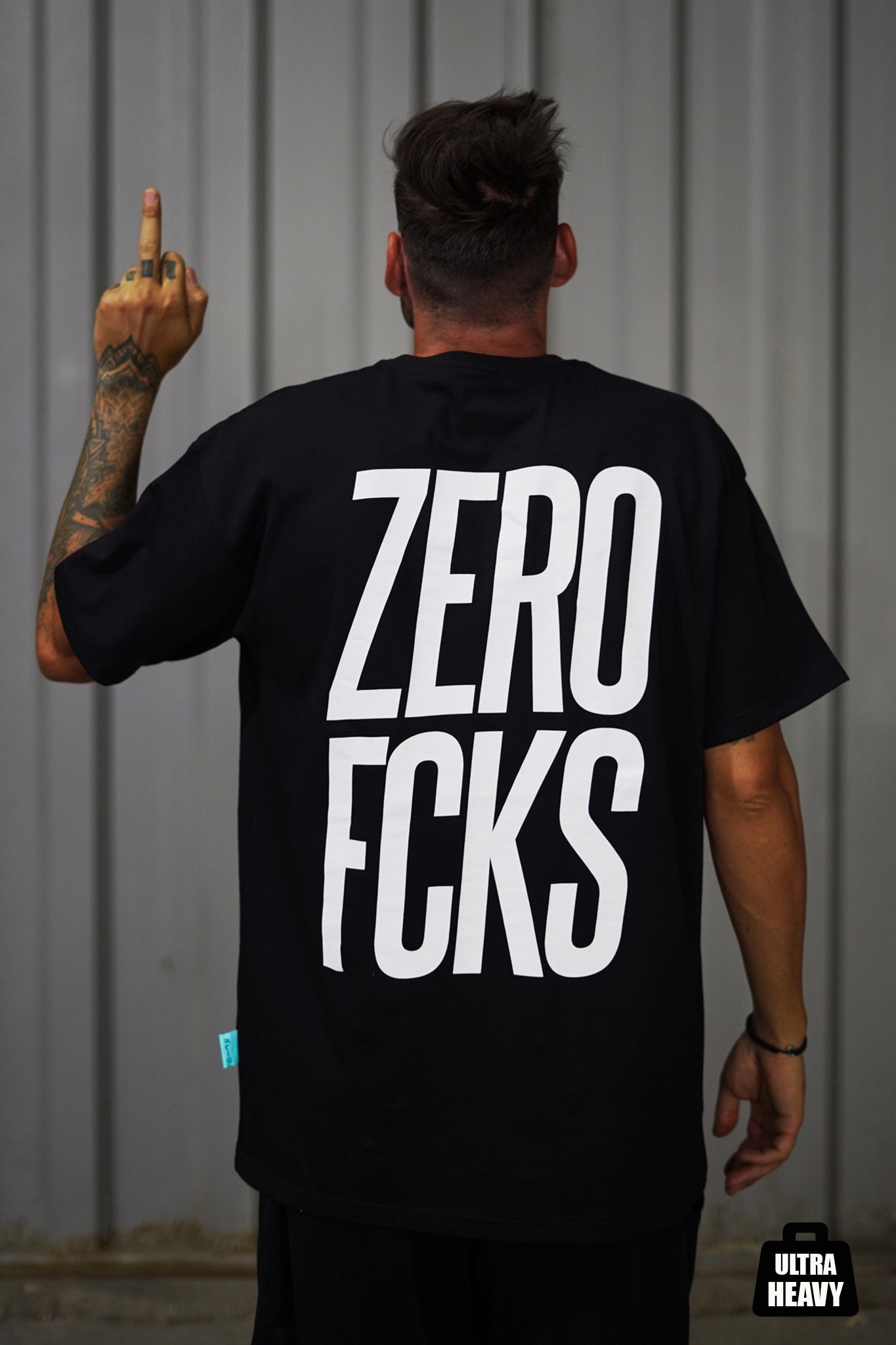 T-shirt Ultra Heavy ZFCKS - Zerofcks Vertical