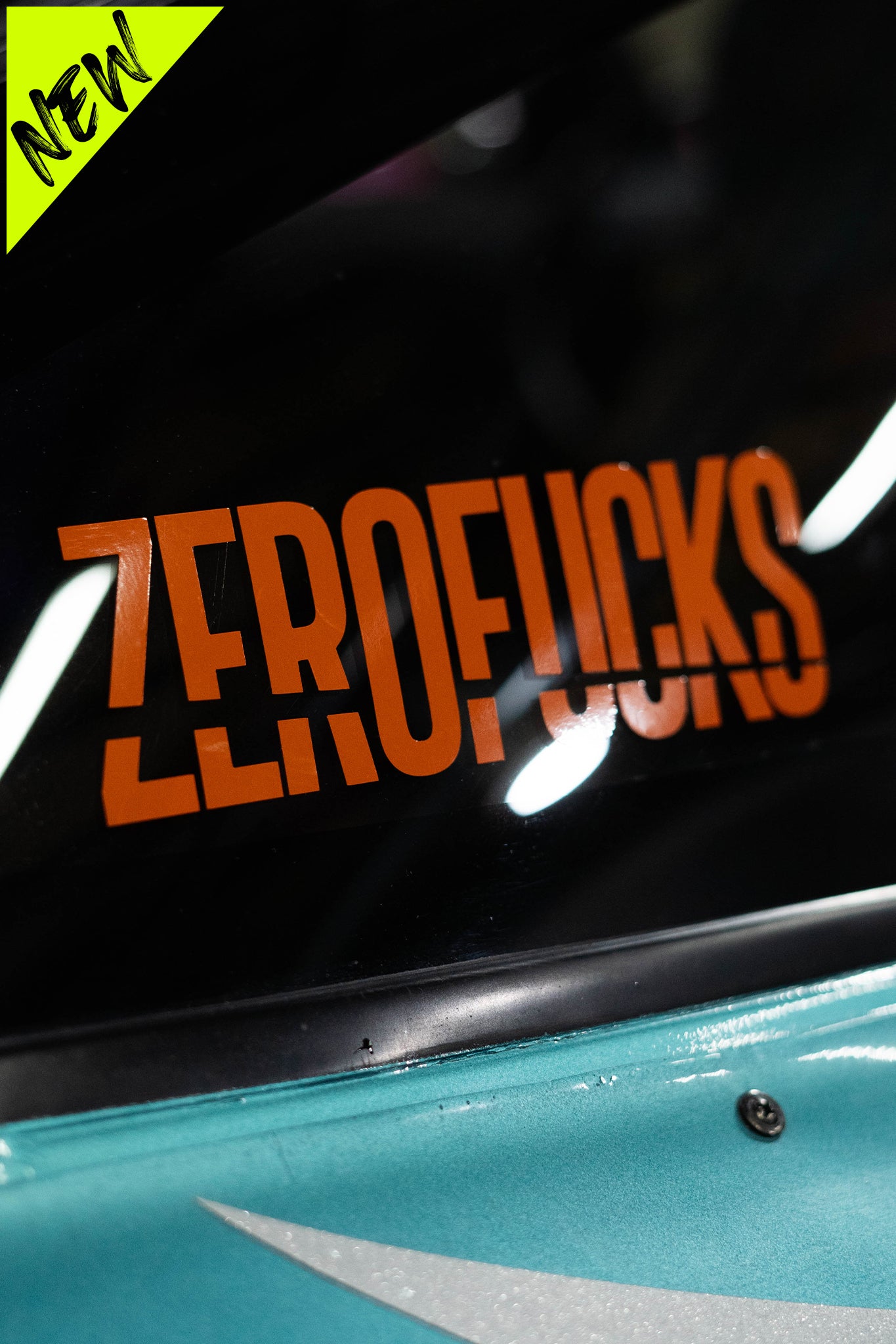 Zerofucks Classic Sticker