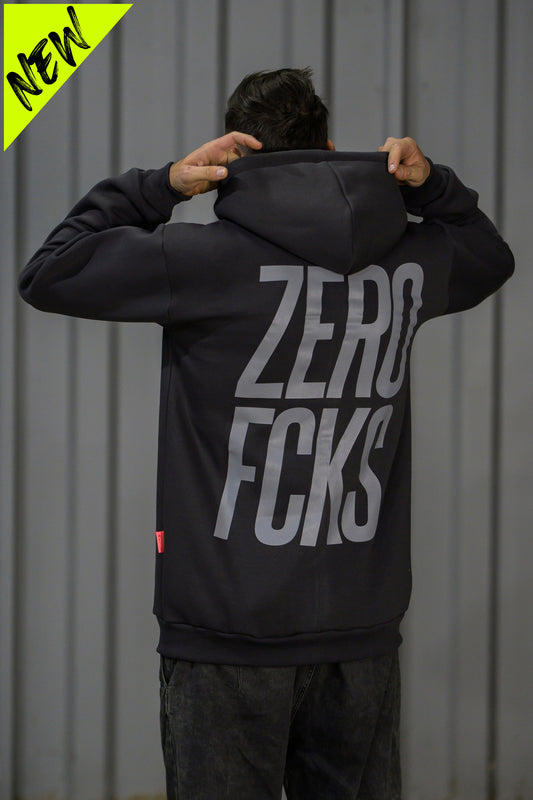 Zip-Hoodie ZFCKS - Zerofcks Vertical